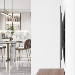 Manhattan Wandbeugel voor TV’s en monitoren (Kantelbaar laag profiel), voor schermen 37"–100", VESA-compatibiliteit: van 200×200 tot 800×400 mm (controleer de afmetingen van de vier montagegaten aan de achterzijde), max 70 kg, zwart - Afbeelding 7