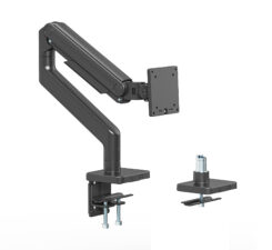 Manhattan Bureaubeugel voor TV’s en monitoren (Volledig Verstelbaar met veer), voor schermen 13"–42", met tafelklem of bladdoorvoer, VESA-compatibiliteit: van 75x75 tot 200x200 mm (controleer de afmetingen van de vier montagegaten aan de achterzijde), max. 20 kg - Afbeelding 5