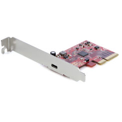 StarTech.com 1-Port USB 3.2 Gen 2x2 PCIe Kaart - USB-C SuperSpeed 20Gbps PCI Express 3.0 x4 Host Controller Kaart - USB Type-C PCIe Add-On Adapter Kaart - Windows & Linux