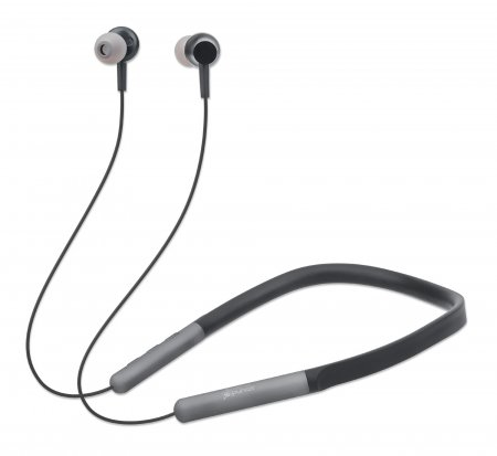 Manhattan 179805 hoofdtelefoon/headset Draadloos In-ear Oproepen/muziek Micro-USB Bluetooth Zwart - Afbeelding 2