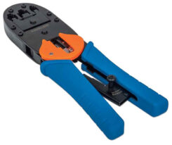 Intellinet 211048 kabel krimper Krimptang Zwart, Blauw, Oranje - Afbeelding 3