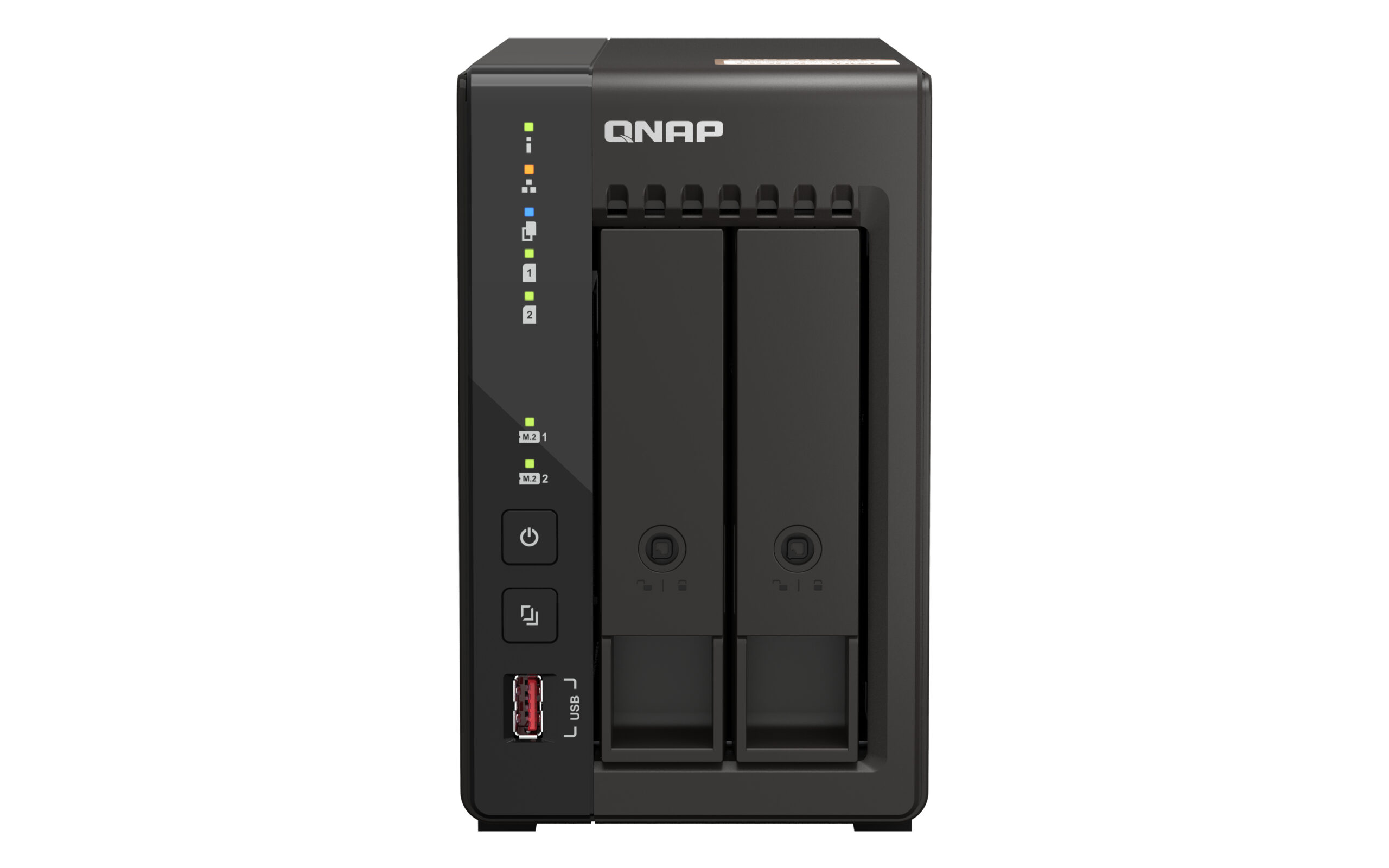 QNAP QVP-21C data-opslag-server Opslagserver Tower Intel® Celeron® J6412 8 GB DDR4 0 TB QVR Pro Zwart