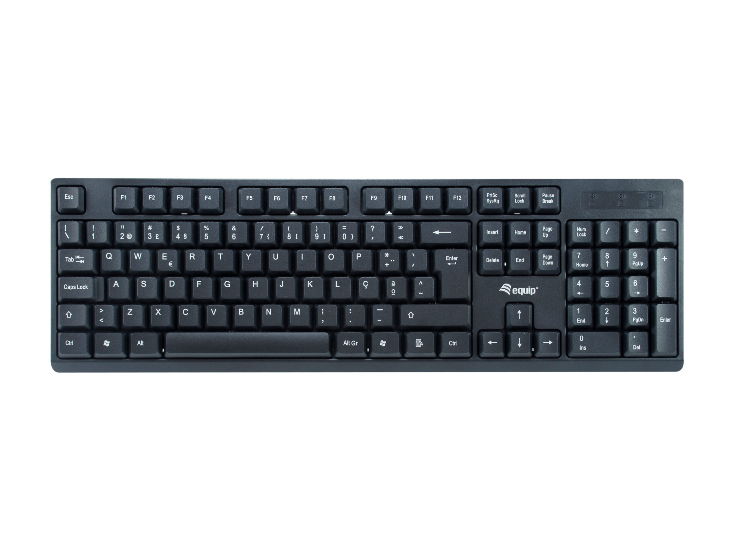 Equip 245222 toetsenbord Inclusief muis Kantoor RF Draadloos QWERTY Portugees Zwart - Afbeelding 3
