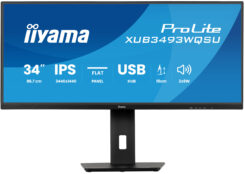 iiyama ProLite XUB3493WQSU-B6 computer monitor 86,4 cm (34") 3440 x 1440 Pixels UltraWide Quad HD LED Zwart - Afbeelding 3