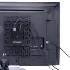 StarTech.com Universele Houder voor TV Accessoires - Beugel voor Media Player/Router/Modem/AV Switches & Extenders/CPU/Apple TV - Montage aan muur / achter TV - 5 kg - Afbeelding 4