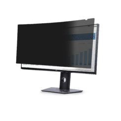 StarTech.com Privacy Filter voor Dell U3824DW Curved Ultrawide 21:9 Monitor, Dubbelzijdige Security Filter Mat/Glanzend, Computer Monitor Screen Protector, TAA