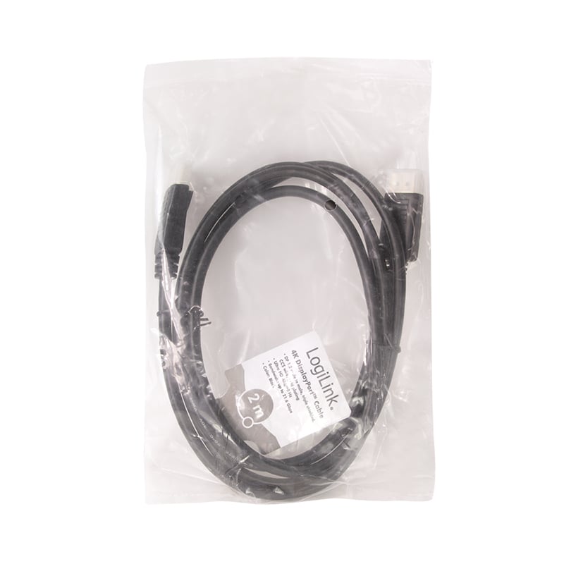 LogiLink CD0101 DisplayPort kabel 2 m Zwart - Afbeelding 6