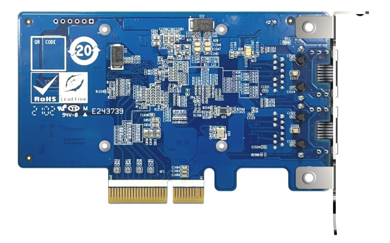 QNAP QXG-10G2T-X710 netwerkkaart Intern Ethernet 1000 Mbit/s - Afbeelding 3