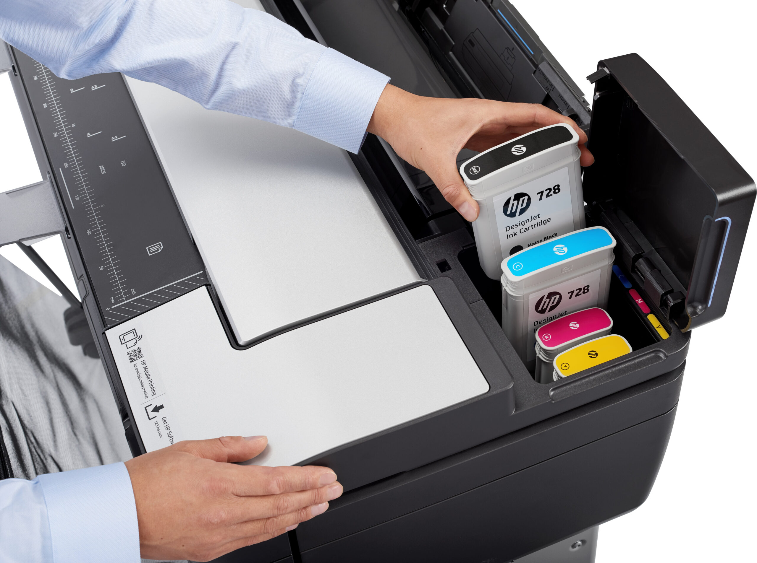 HP Designjet T830 24-inch multifunctionele printer - Afbeelding 14