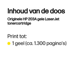 HP Originele 203A gele LaserJet tonercartridge - Afbeelding 4