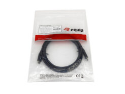 Equip 128346 USB 3.2 Gen 1 C naar C-kabel, M/M , 1,0 m, PD 60W, 5Gbps, Zwart - Afbeelding 4