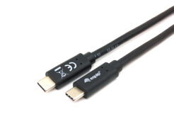 Equip 128346 USB 3.2 Gen 1 C naar C-kabel, M/M , 1,0 m, PD 60W, 5Gbps, Zwart - Afbeelding 3