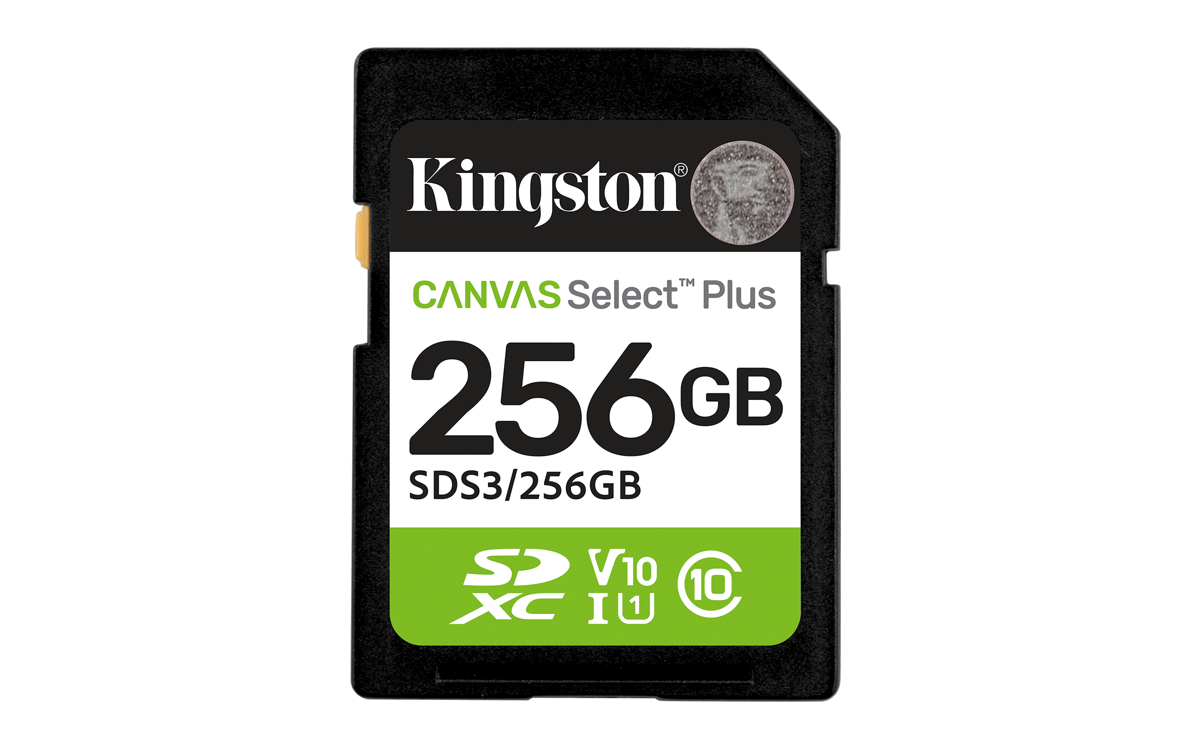 Kingston Technology 256GB SDXC Canvas Select Plus Gen3 150MB/s C10 UHS-I U1 V10 - Afbeelding 2
