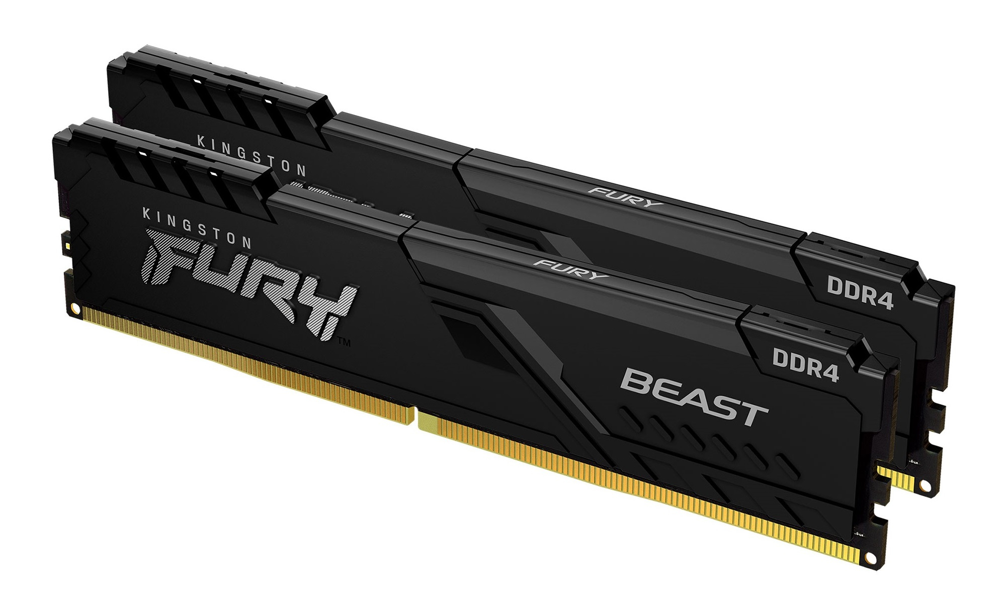 Kingston Technology FURY Beast 32GB 3200MT/s DDR4 CL16 DIMM (Kit van 2) Black - Afbeelding 2