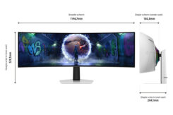 Samsung 49" Odyssey OLED G9 G93SD DQHD 240Hz Gaming Monitor - Afbeelding 4