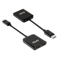 CLUB3D Multi Stream Transport (MST) Hub DisplayPort 1.4 to HDMI Dual Monitor 4K60Hz M/F - Afbeelding 5