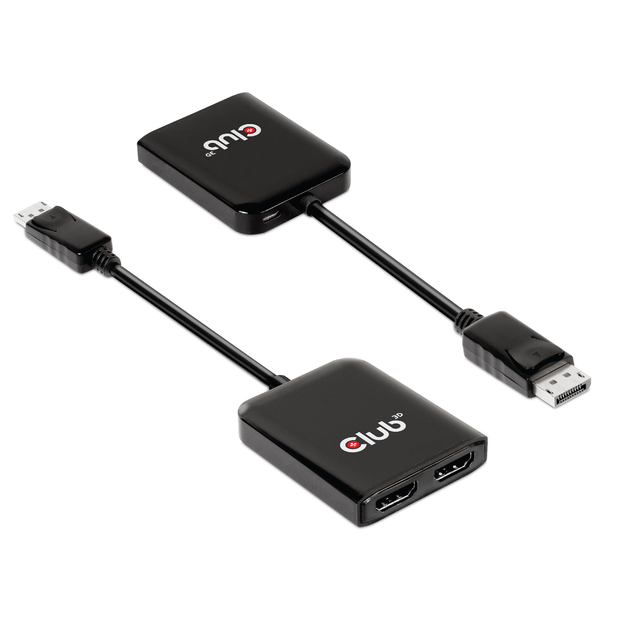 CLUB3D Multi Stream Transport (MST) Hub DisplayPort 1.4 to HDMI Dual Monitor 4K60Hz M/F - Afbeelding 5