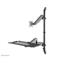 Neomounts WL90-325BL1 Zit-sta werkstation wand 17-32" - gasveer - Afbeelding 14