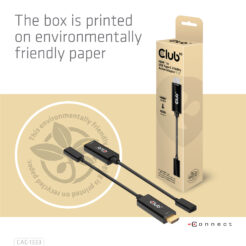 CLUB3D HDMI to USB Type-C 4K60Hz Active Adapter M/F - Afbeelding 9