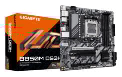 GIGABYTE B850M DS3H moederbord AMD B850 Socket AM5 micro ATX