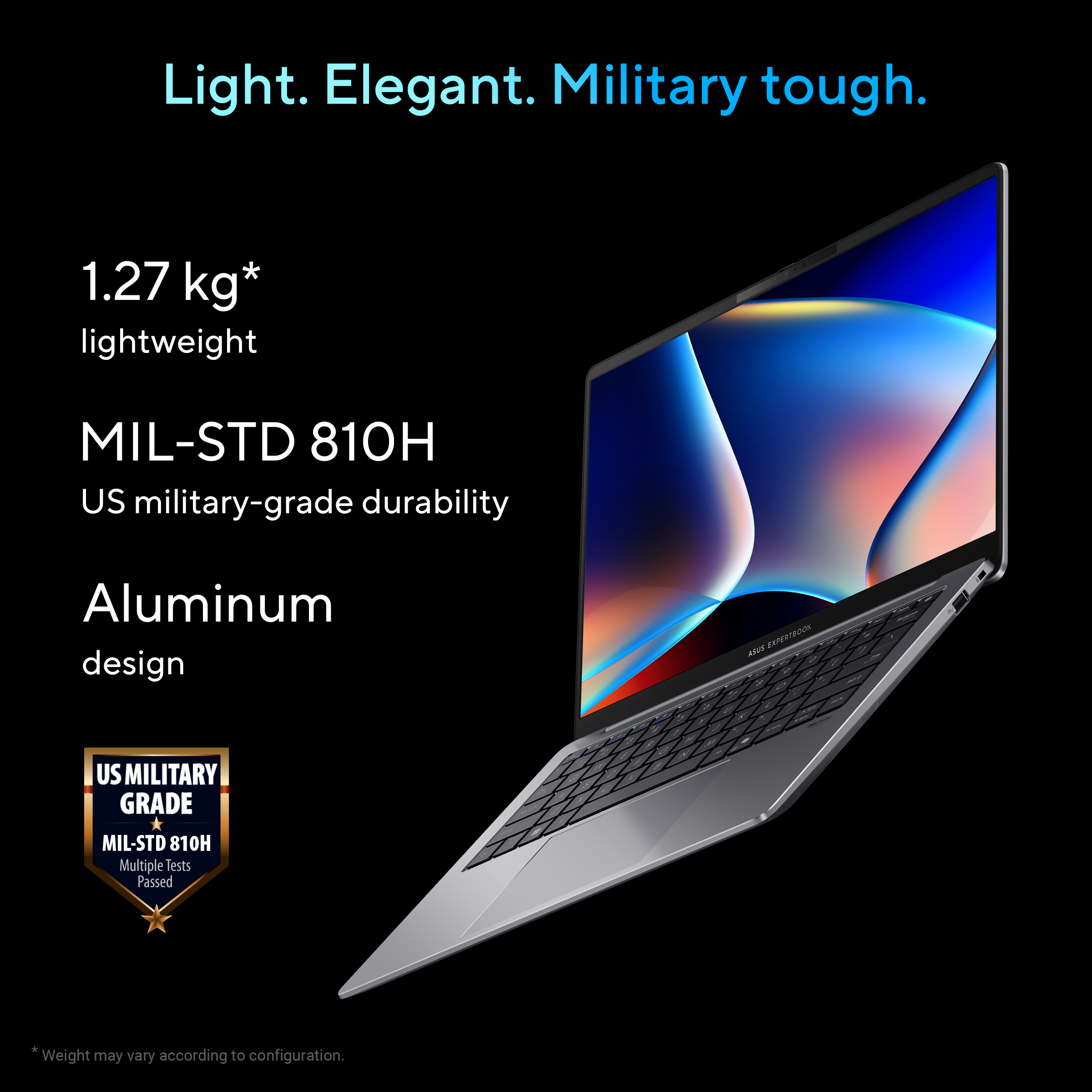 ASUS ExpertBook P5 P5405CSA-NZ0195X Intel Core Ultra 7 258V Laptop 35,6 cm (14") WQXGA 32 GB LPDDR5x-SDRAM 1 TB SSD Wi-Fi 6E (802.11ax) Windows 11 Pro US International Grijs - Afbeelding 13