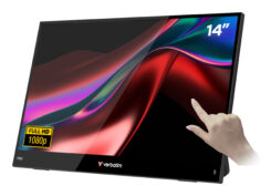 Verbatim Portable 14" FHD Touch Monitor LIGHT Draagbare monitor Zwart 35,6 cm (14") LCD 1920 x 1080 Pixels - Afbeelding 2