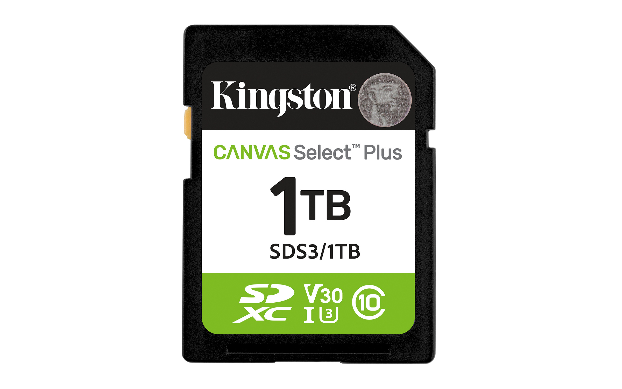 Kingston Technology 1TB SDXC Canvas Select Plus Gen3 150MB/s C10 UHS-I U3 V30 - Afbeelding 2