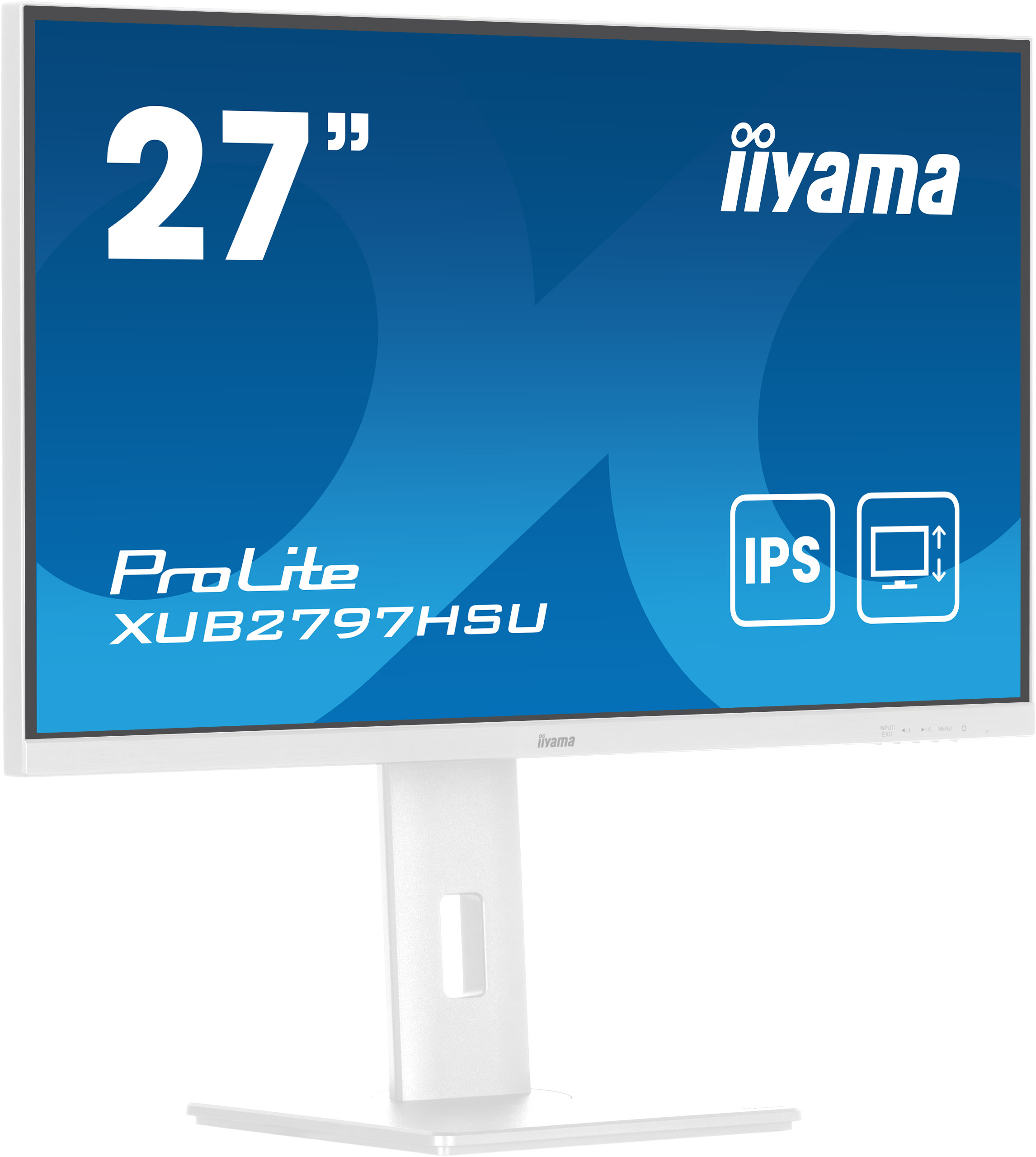 iiyama ProLite XUB2797HSU-W2 computer monitor 68,6 cm (27") 1920 x 1080 Pixels Full HD LED Wit - Afbeelding 5
