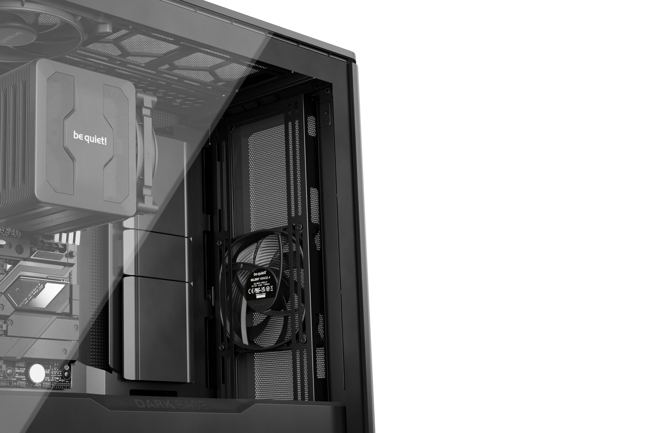 be quiet! Dark Base 701 Black Midi Tower Zwart - Afbeelding 11