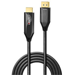 Lindy 40932 video kabel adapter 3 m DisplayPort HDMI Zwart - Afbeelding 3