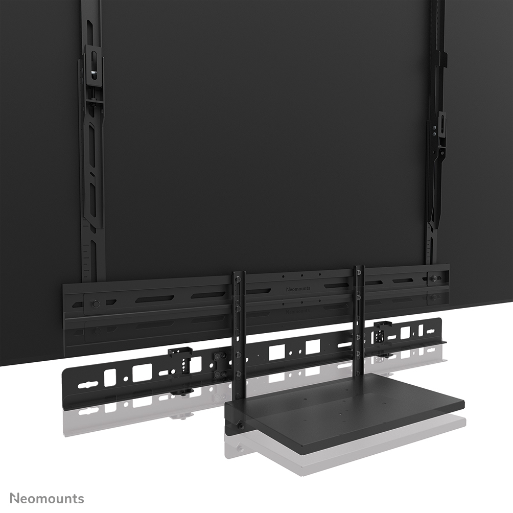 Neomounts AV60-500BL Videobar en laptophouder kit 43-110" - VESA - max 8 kg - universeel - Afbeelding 10