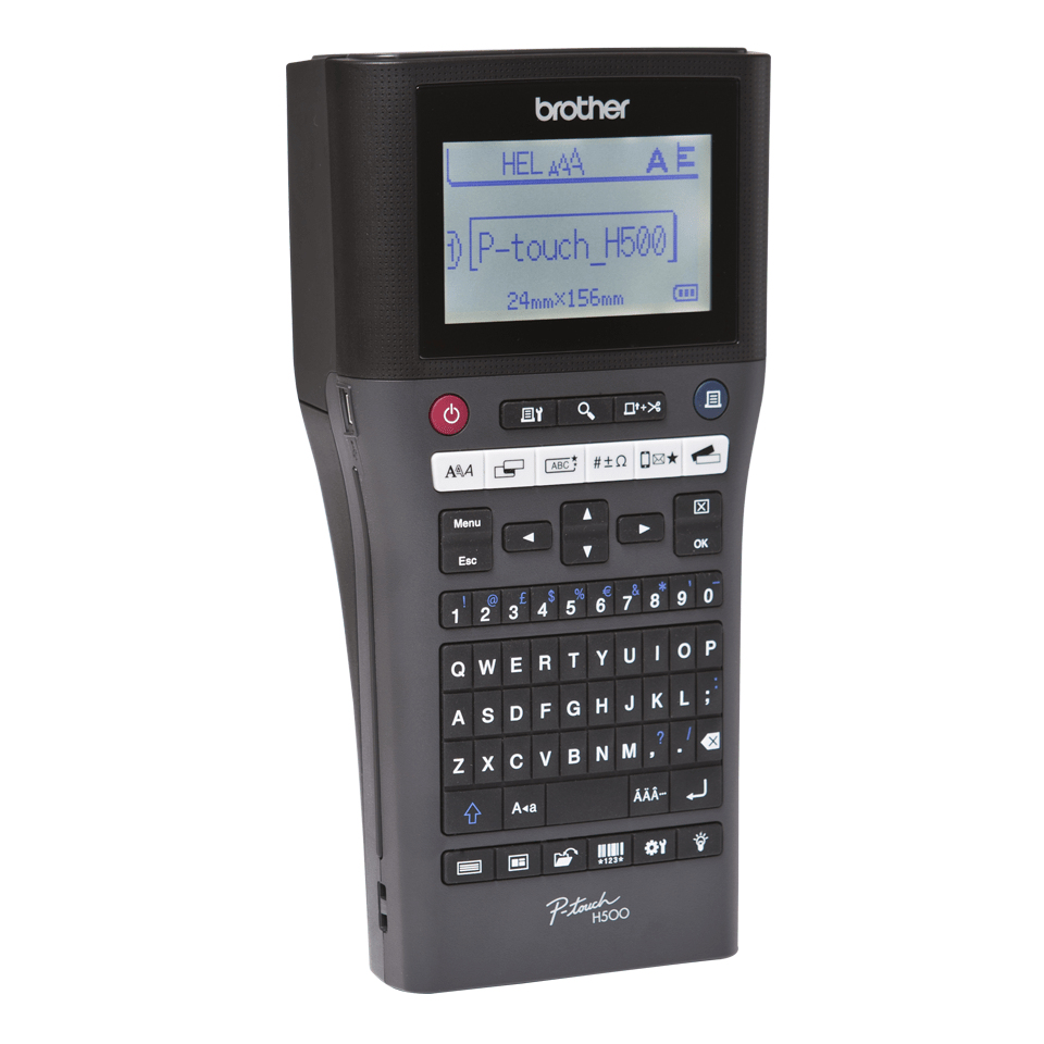 Brother PT-H500 labelprinter 180 x 180 DPI 30 mm/sec Bedraad TZe QWERTY - Afbeelding 3