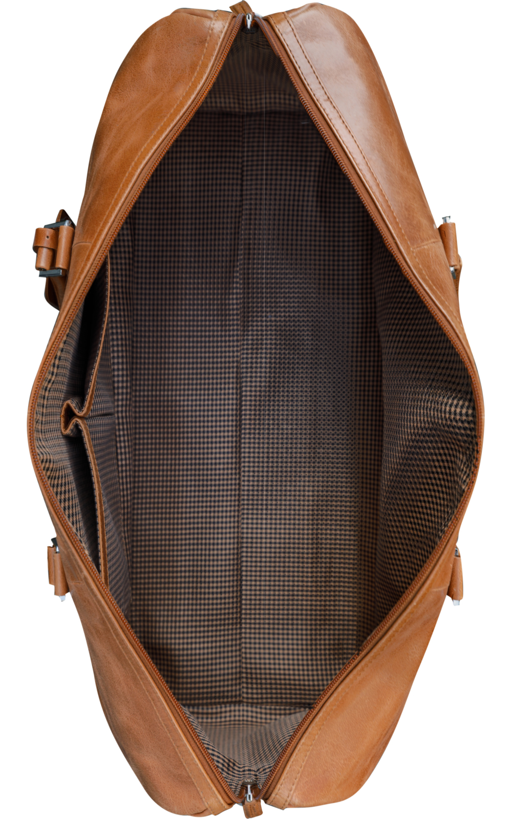 dbramante1928 Kastrup Leer Bruin Unisex Handtas - Afbeelding 3