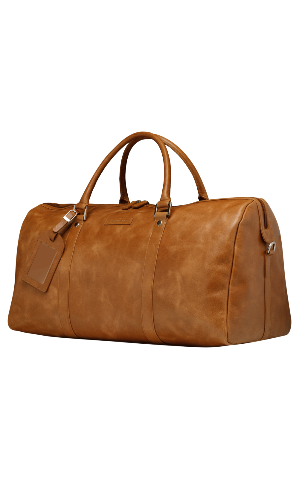 dbramante1928 Kastrup Leer Bruin Unisex Handtas - Afbeelding 6