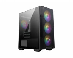 MSI MAG Forge M100R Midi Tower Zwart, Transparant