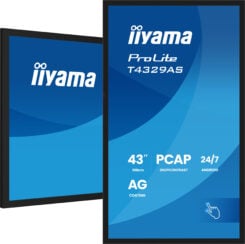 iiyama T4329AS-B1AG computer monitor 108 cm (42.5") 3840 x 2160 Pixels 4K Ultra HD LED Touchscreen Zwart - Afbeelding 7