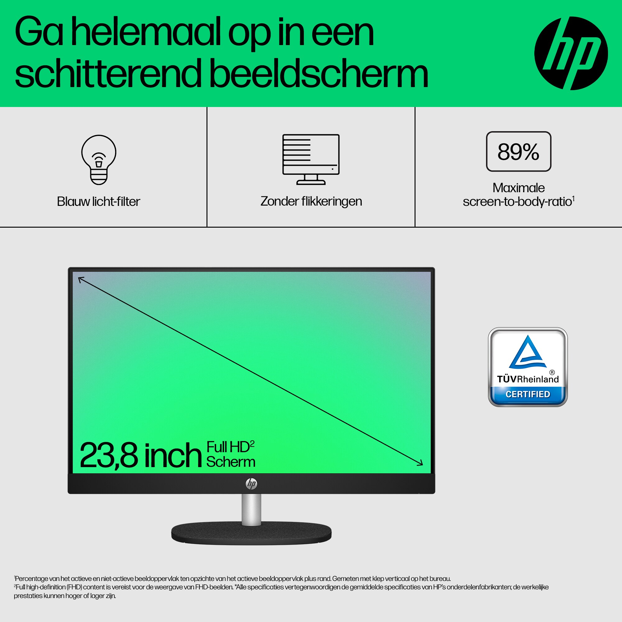 HP 24-cr0055nd Intel® Core™ i5 i5-1335U 60,5 cm (23.8") 1920 x 1080 Pixels Alles-in-één-pc 8 GB DDR4-SDRAM 512 GB SSD Windows 11 Home Wi-Fi 6 (802.11ax) Zwart - Afbeelding 25