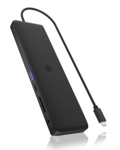 ICY BOX IB-DK2116-C Docking USB 3.2 Gen 2 (3.1 Gen 2) Type-C Zwart