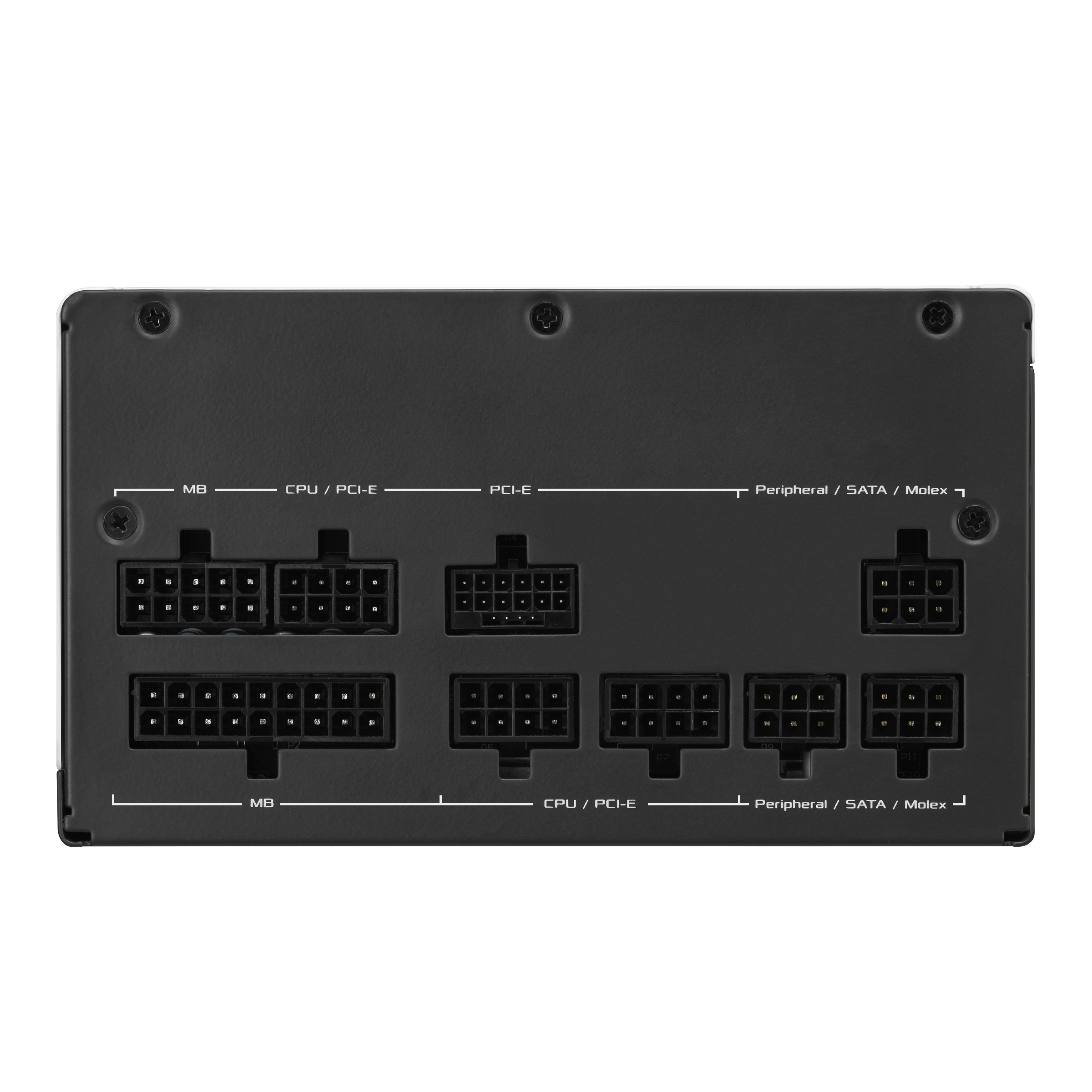 ASUS AP-850G power supply unit 850 W 20+4 pin ATX ATX Zwart, Wit - Afbeelding 5