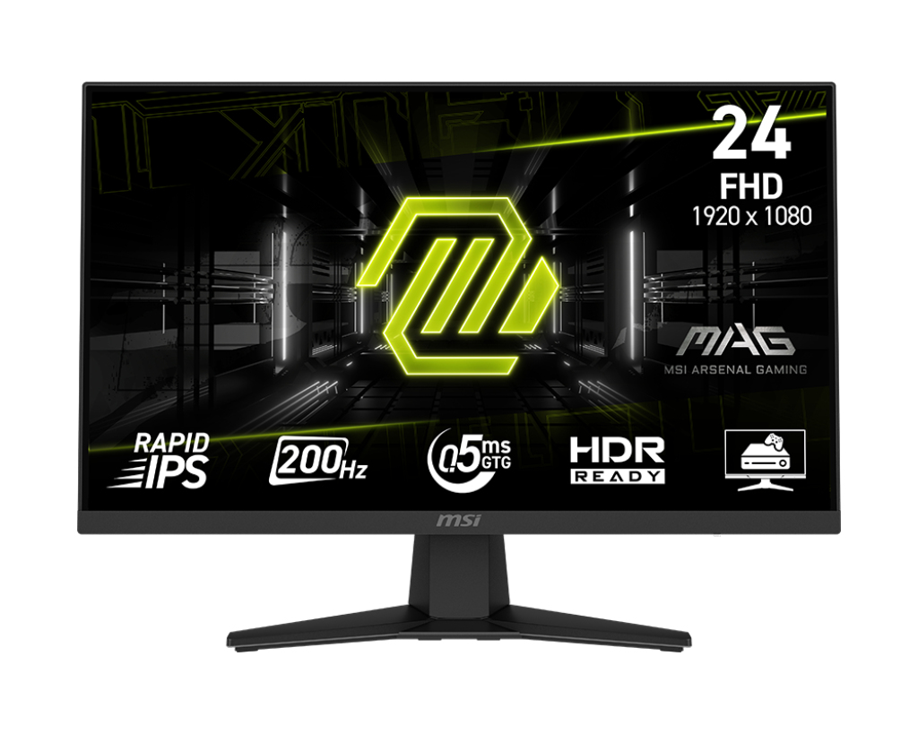 MSI MAG 244F computer monitor 59,9 cm (23.6") 1920 x 1080 Pixels Full HD LCD Zwart - Afbeelding 2
