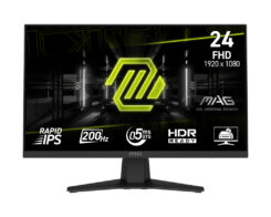 MSI MAG 244F computer monitor 59,9 cm (23.6") 1920 x 1080 Pixels Full HD LCD Zwart