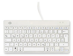 R-Go Tools Ergonomisch toetsenbord R-Go Compact Break, compact toetsenbord met pauzesoftware, QWERTZ (DE), bedraad, wit - Afbeelding 2