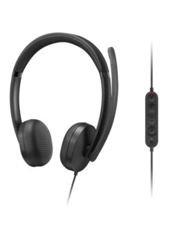 Lenovo VoIP Headset 5000 Bedraad Hoofdband Kantoor/callcenter USB Type-C Zwart - Afbeelding 6