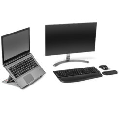 Kensington SmartFit Easy Riser Go verstelbare ergonomische laptopverhoger met koelfunctie tot 17” laptops - Afbeelding 3