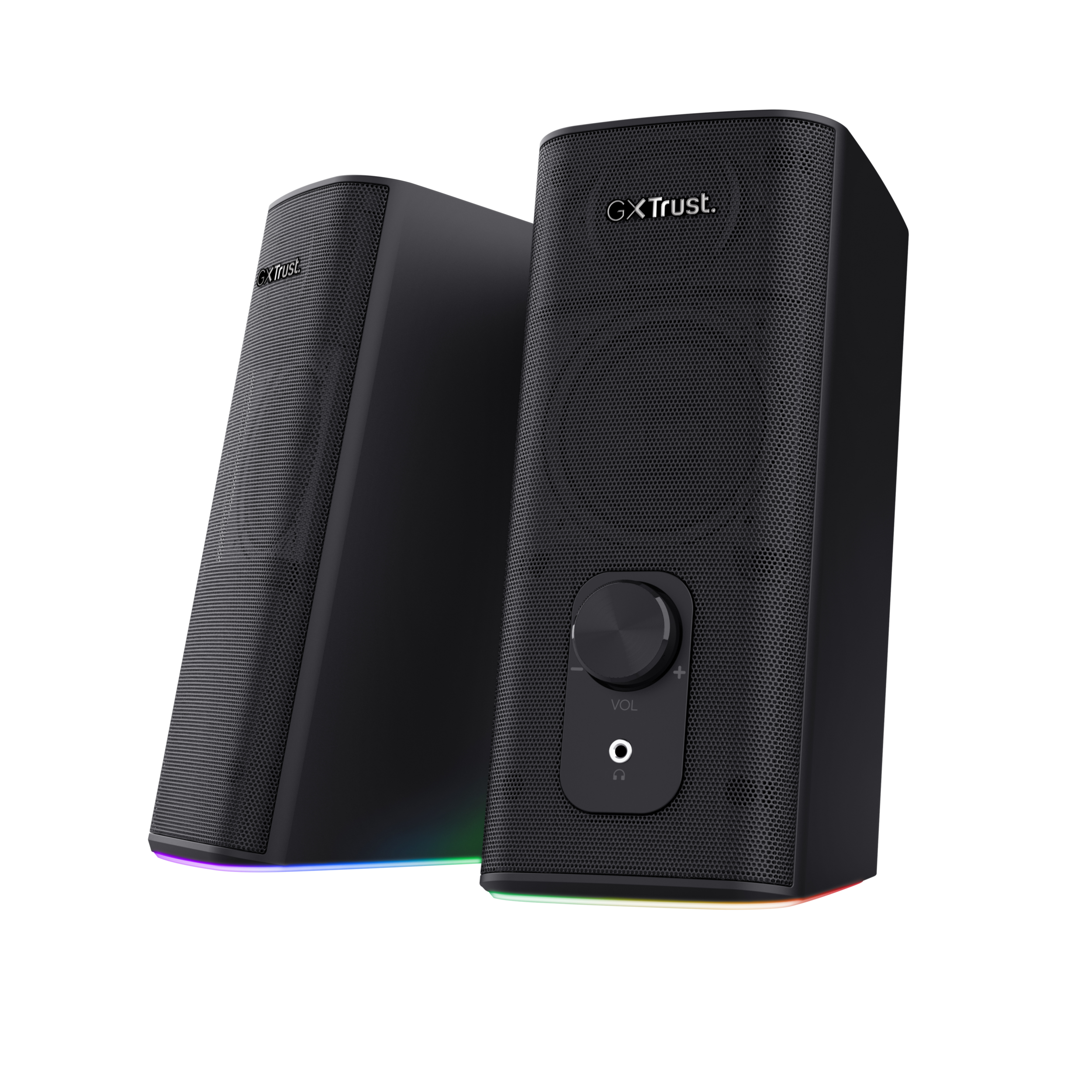 Trust GXT 612 CETIC Bluetooth Speaker – Bluetooth speaker set – Bedraad & draadloos – RGB‑verlichting – USB‑gevoed – Zwart - Afbeelding 3