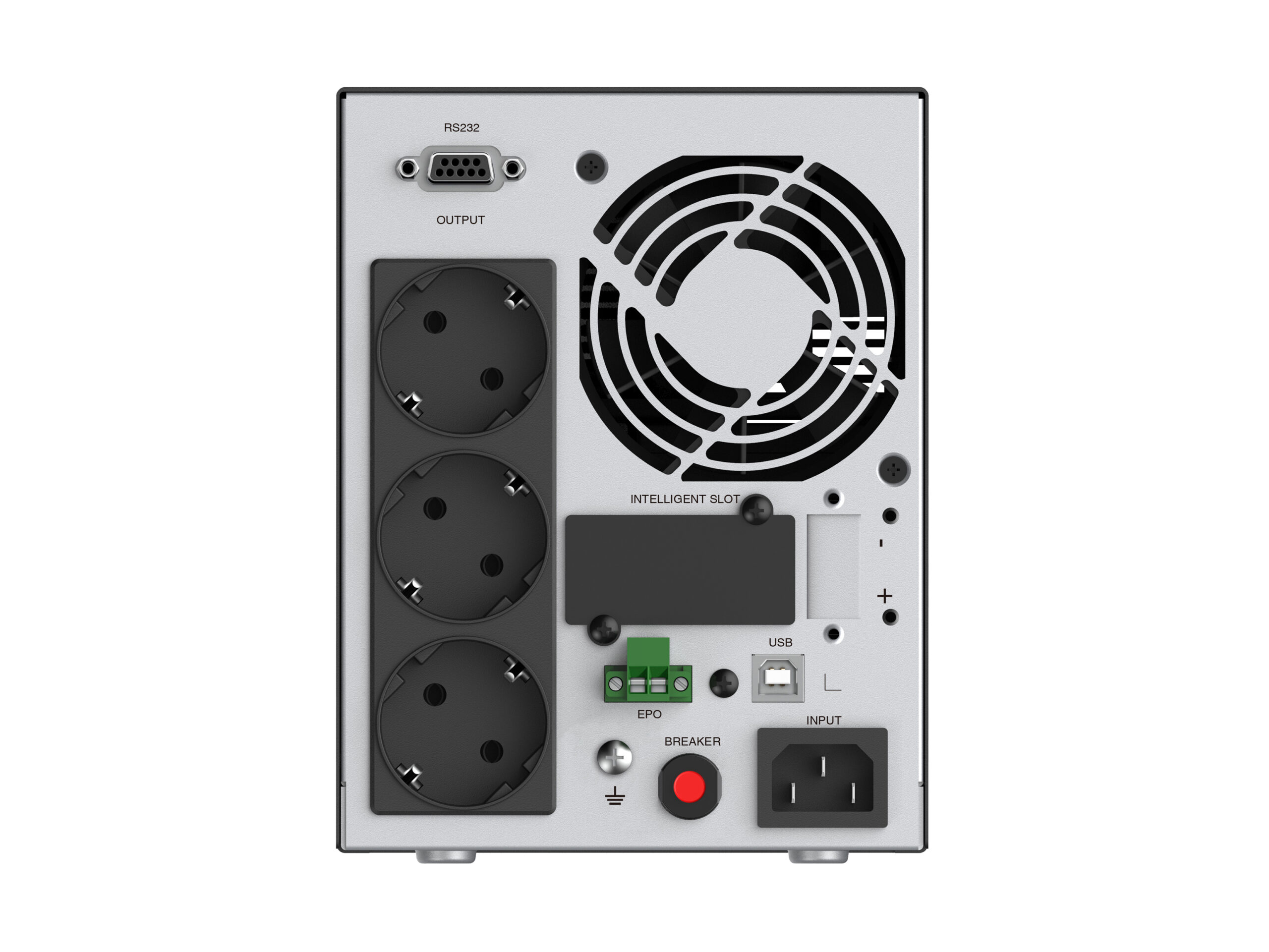 Conceptronic ZEUS52ES1K UPS Dubbele conversie (online) 1 kVA 900 W 3 AC-uitgang(en) - Afbeelding 4