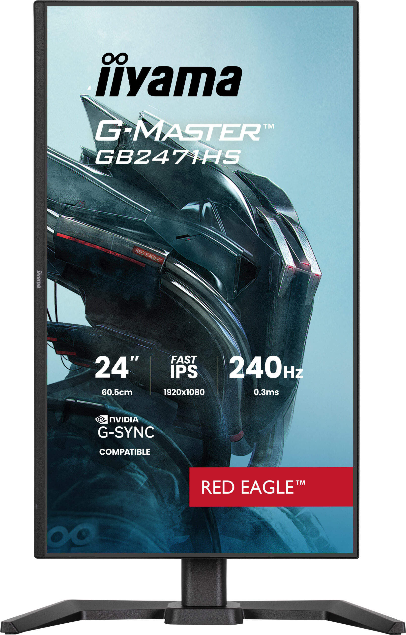 iiyama G-MASTER GB2471HS-B1 computer monitor 60,5 cm (23.8") 1920 x 1080 Pixels Full HD Zwart - Afbeelding 3