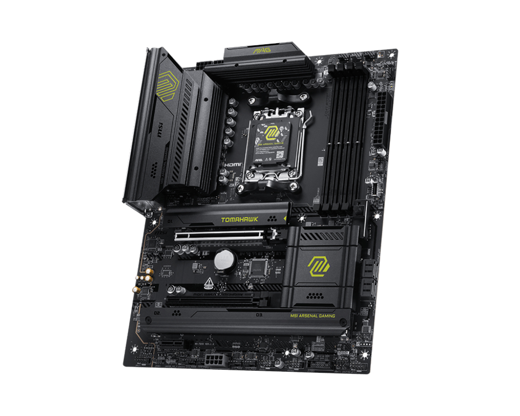 MSI MAG B850 TOMAHAWK WIFI moederbord AMD B850 Socket AM5 ATX - Afbeelding 2
