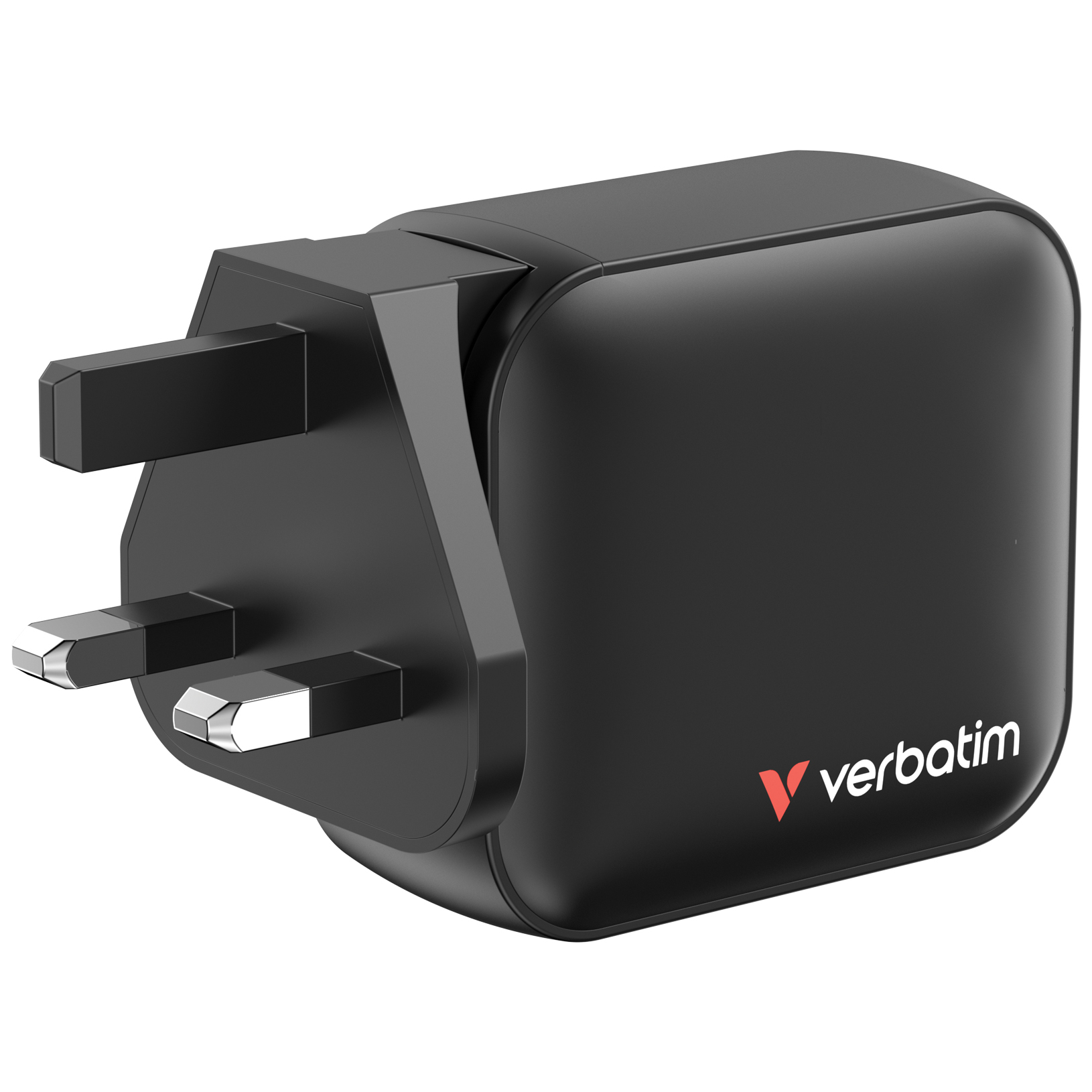 Verbatim GaN Charger 100W Universeel Zwart AC Snel opladen Binnen - Afbeelding 7