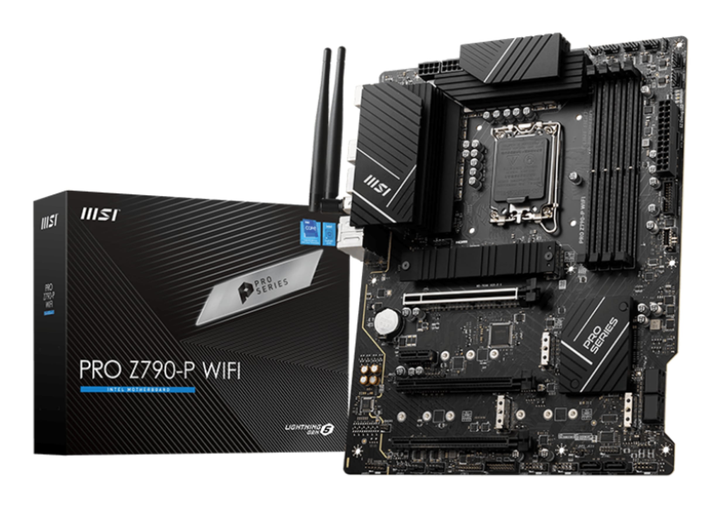 MSI PRO Z790-P WIFI moederbord Intel Z790 LGA 1700 ATX